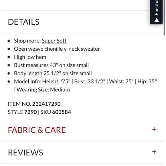 Red by BKE pointelle pullover sweater - Picture 3 of 8